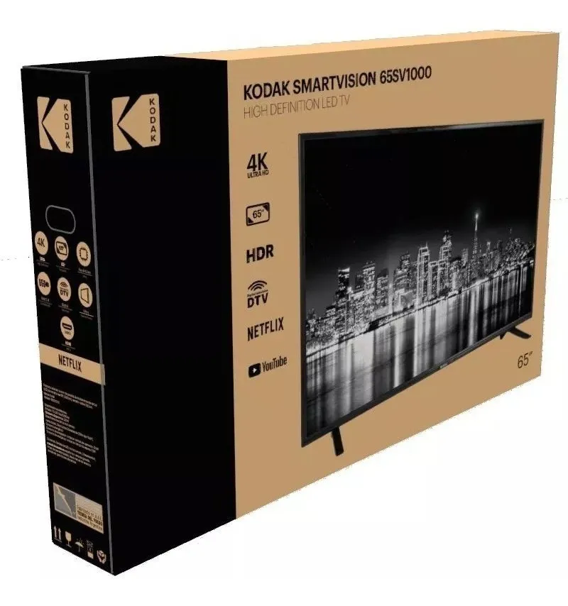 TV Kodak Smart TV LED 65” 4K UHD - 65SVA1003