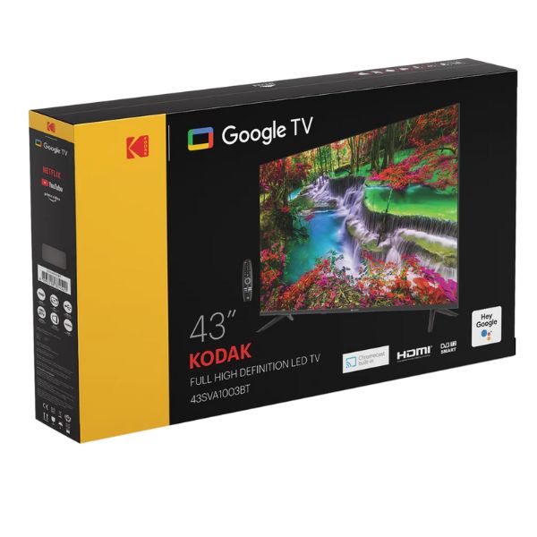 TV Kodak Google TV 43″ FHD, 43SVA1003BT